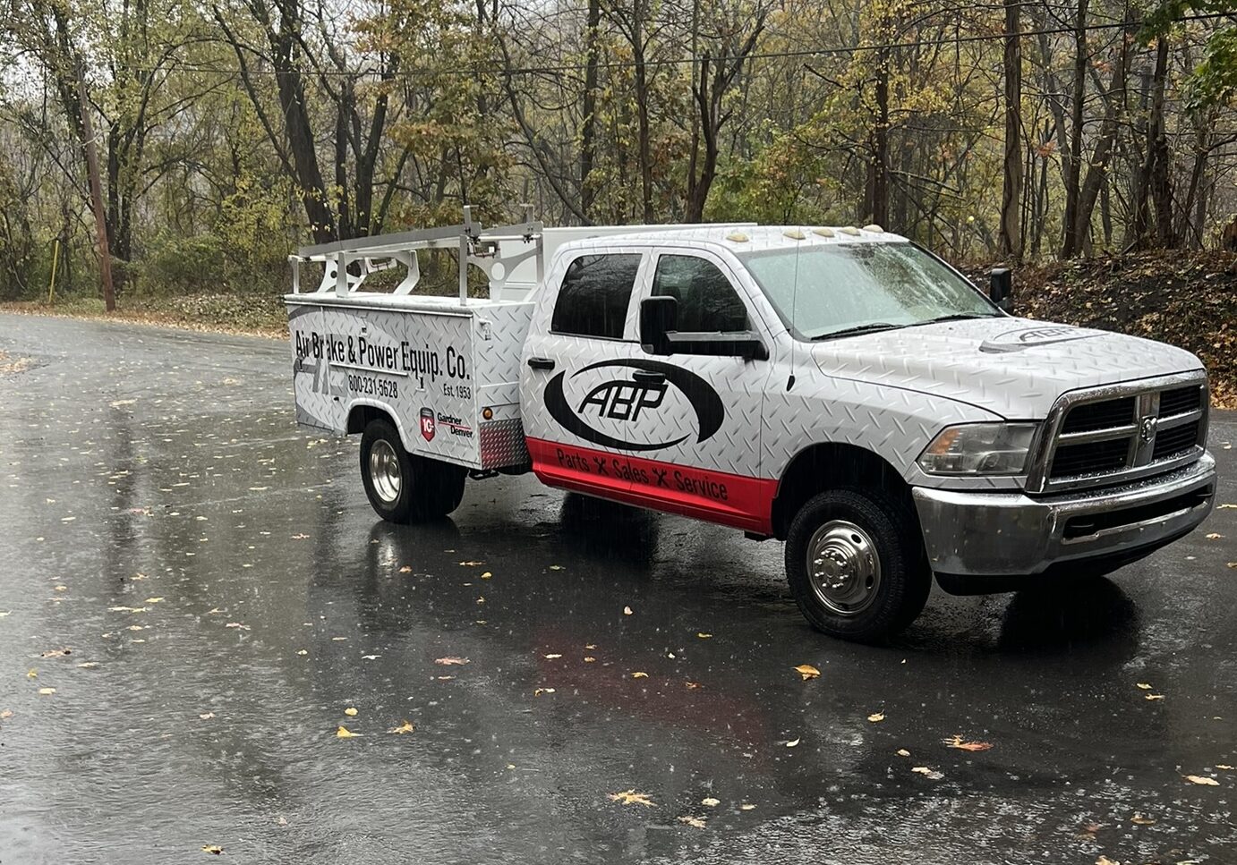 Air Brake & Power Equipment pickup truck
